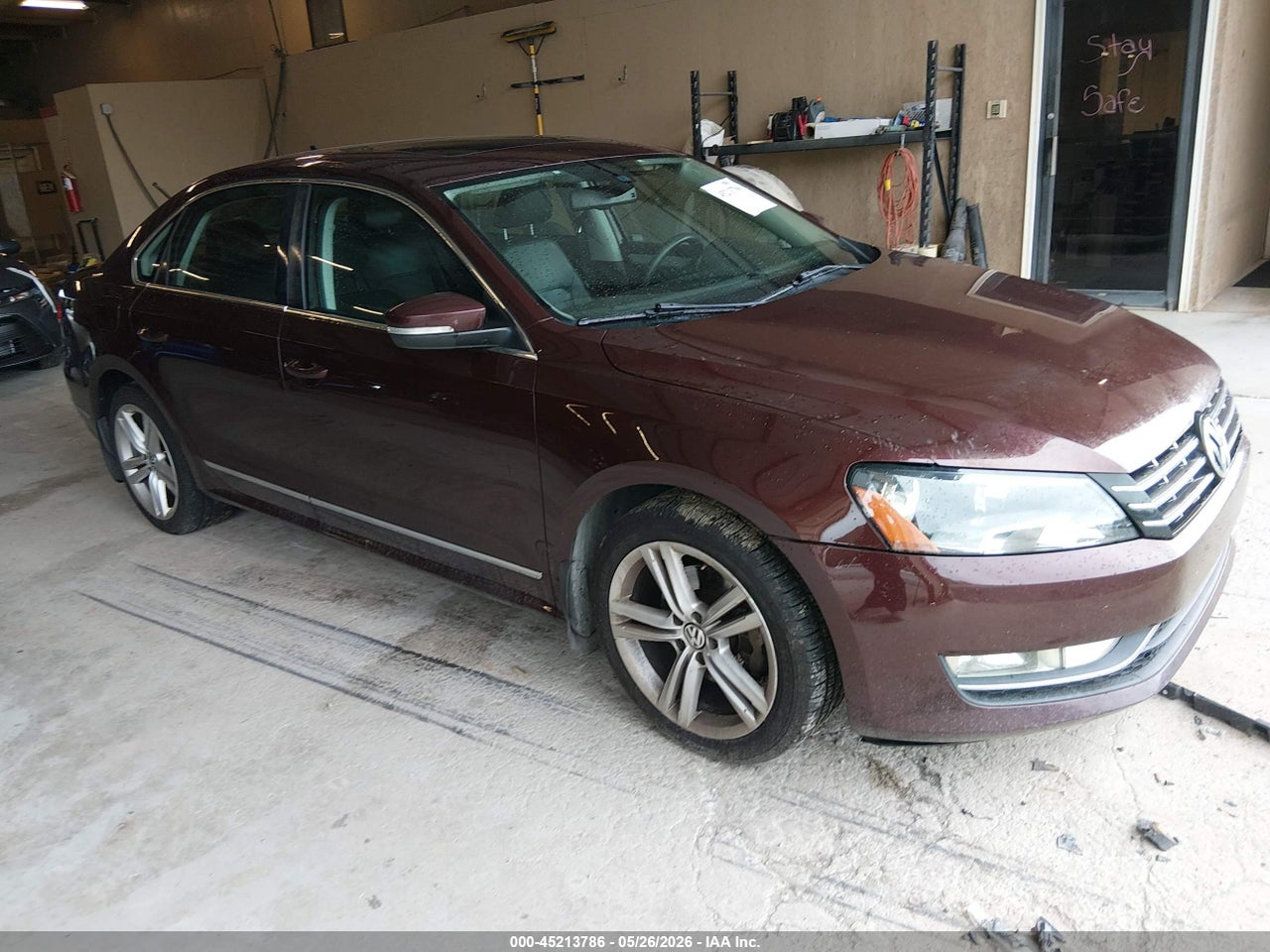 1VWBN7A36DC****** · 2013 VOLKSWAGEN PASSAT 2.0L TDI SE