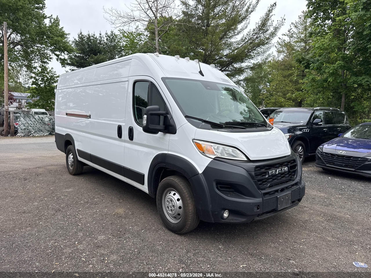 3C6MRVJG4PE****** · 2023 RAM PROMASTER 3500 CARGO VAN HIGH ROOF 159 WB EXT