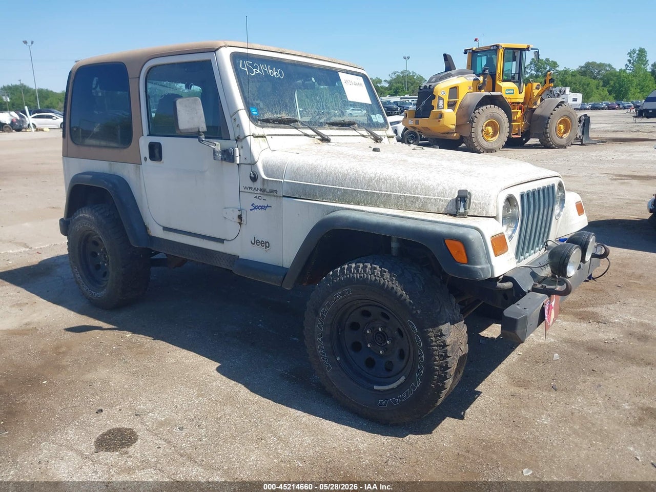 1J4FY19S7VP****** · 1997 JEEP WRANGLER SPORT