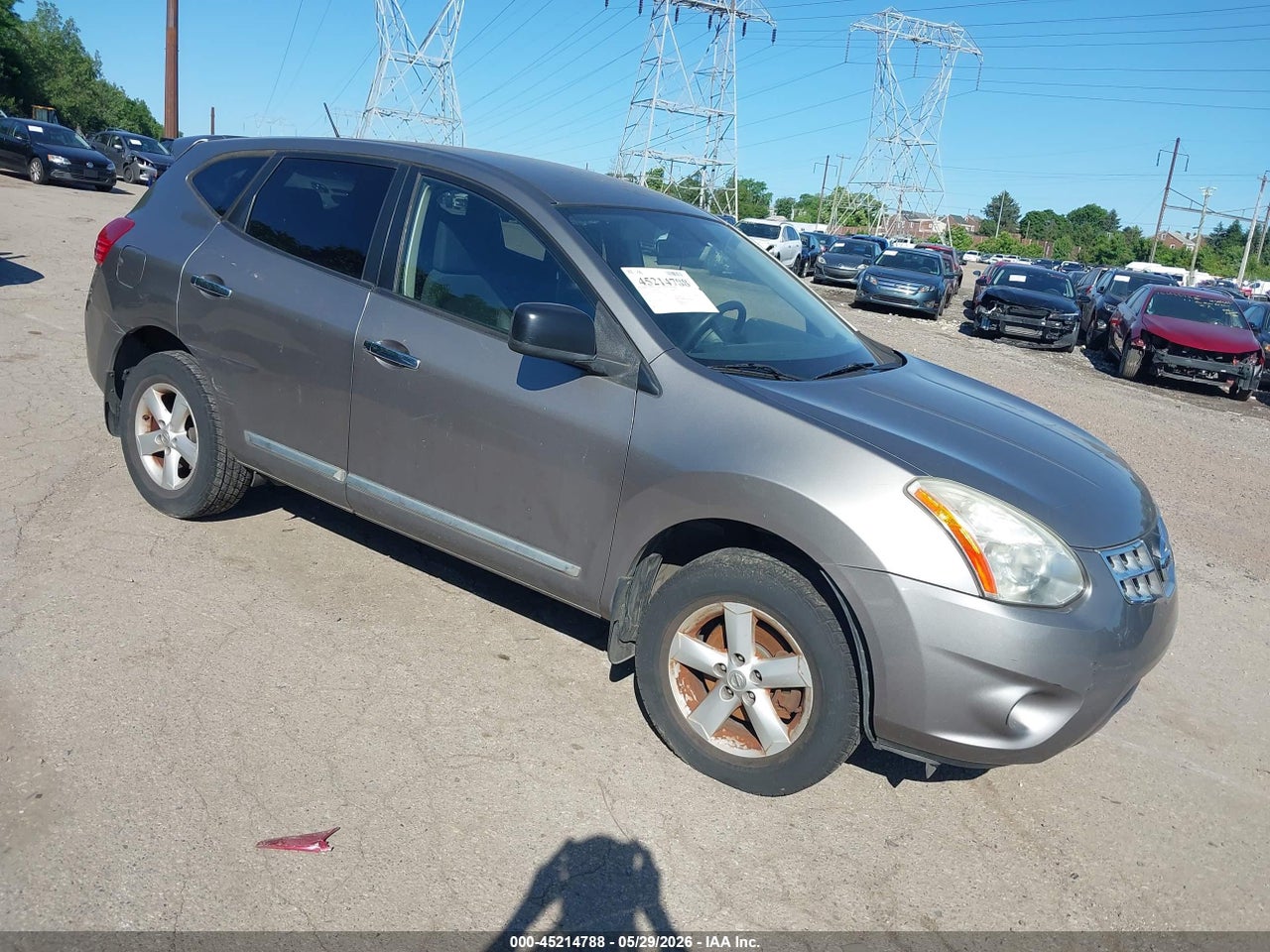 JN8AS5MV3CW****** · 2012 NISSAN ROGUE S