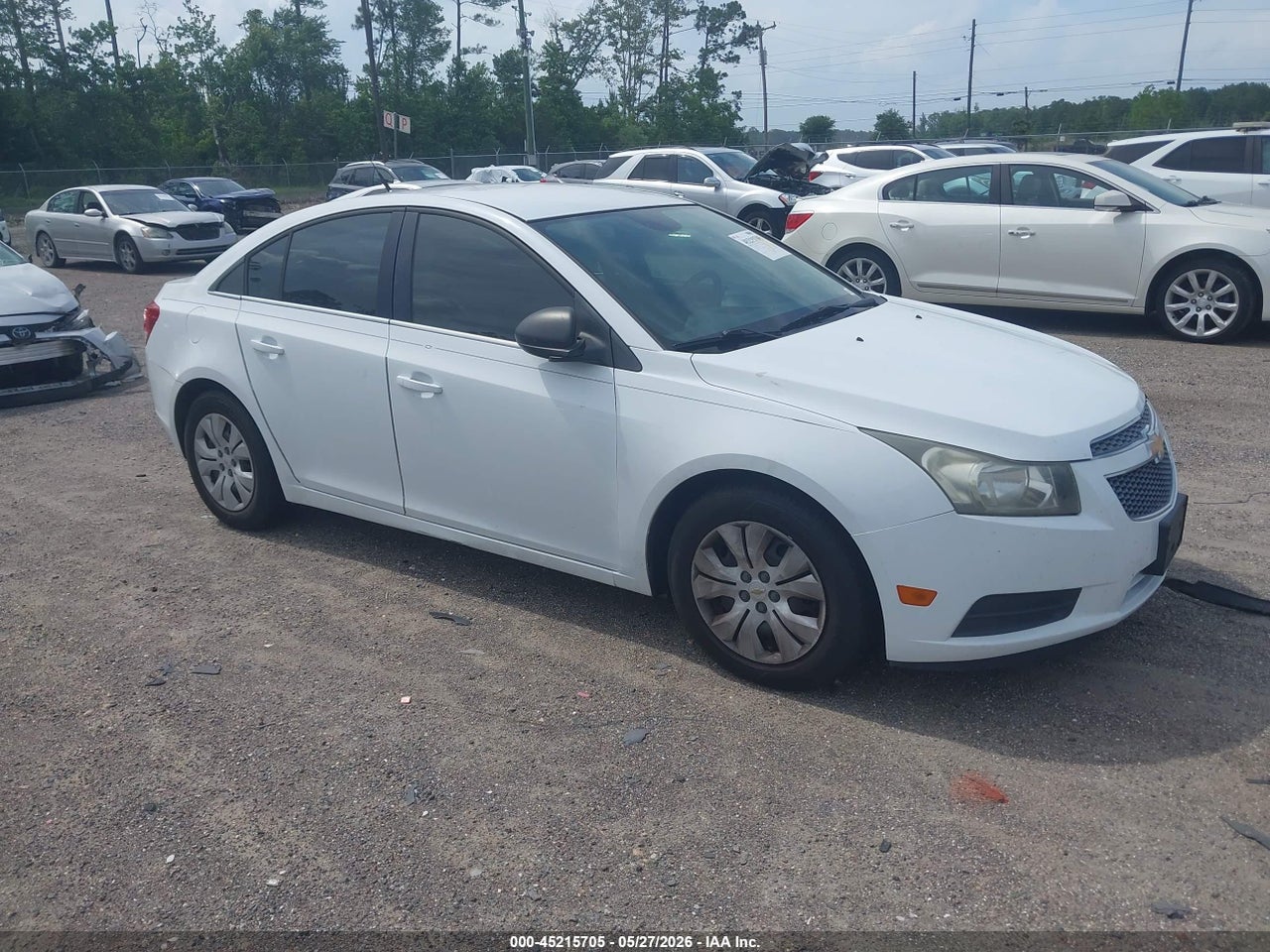 1G1PC5SH5C7****** · 2012 CHEVROLET CRUZE LS