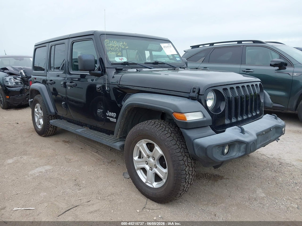 1C4HJXDN9LW****** · 2020 JEEP WRANGLER UNLIMITED SPORT S 4X4