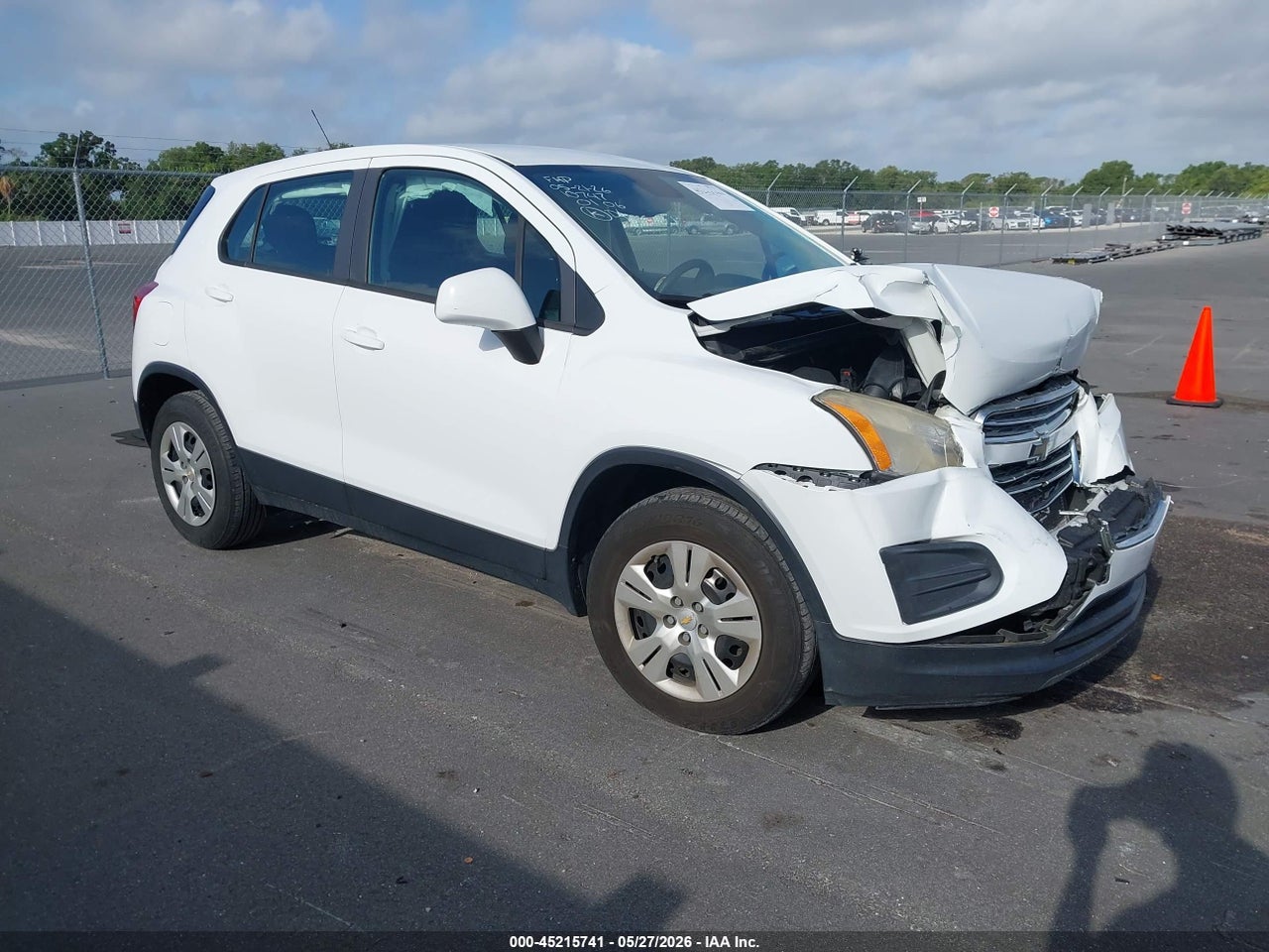 KL7CJKSB1GB****** · 2016 CHEVROLET TRAX 1LS