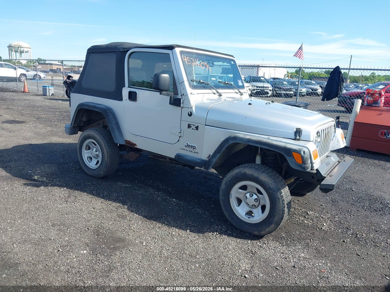 1J4FA39S74P****** · 2004 JEEP WRANGLER X