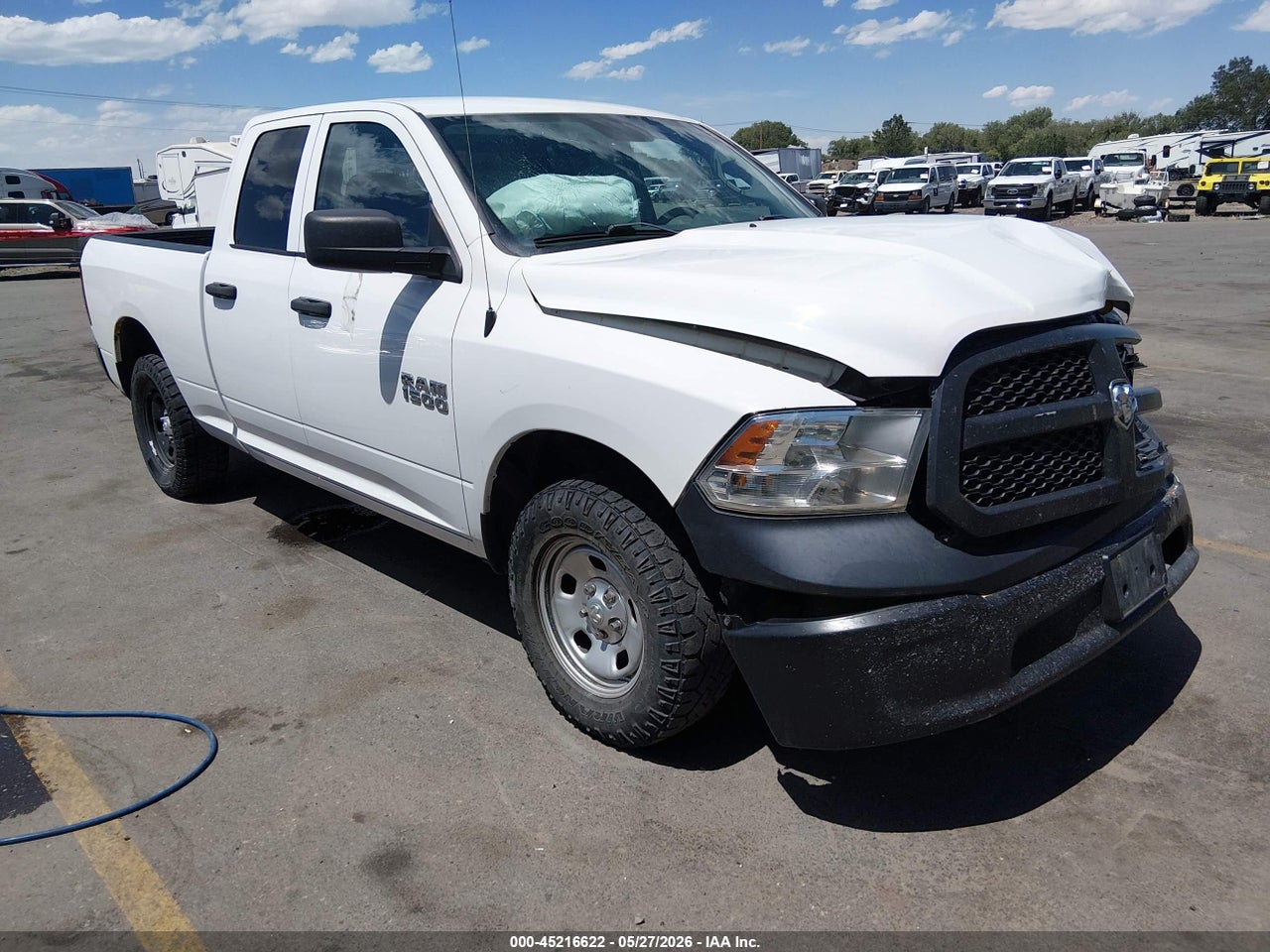 1C6RR7FG9JS****** · 2018 RAM 1500 TRADESMAN  4X4 6'4 BOX