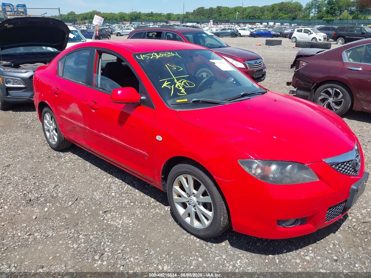 JM1BK32G671****** · 2007 MAZDA MAZDA3 I