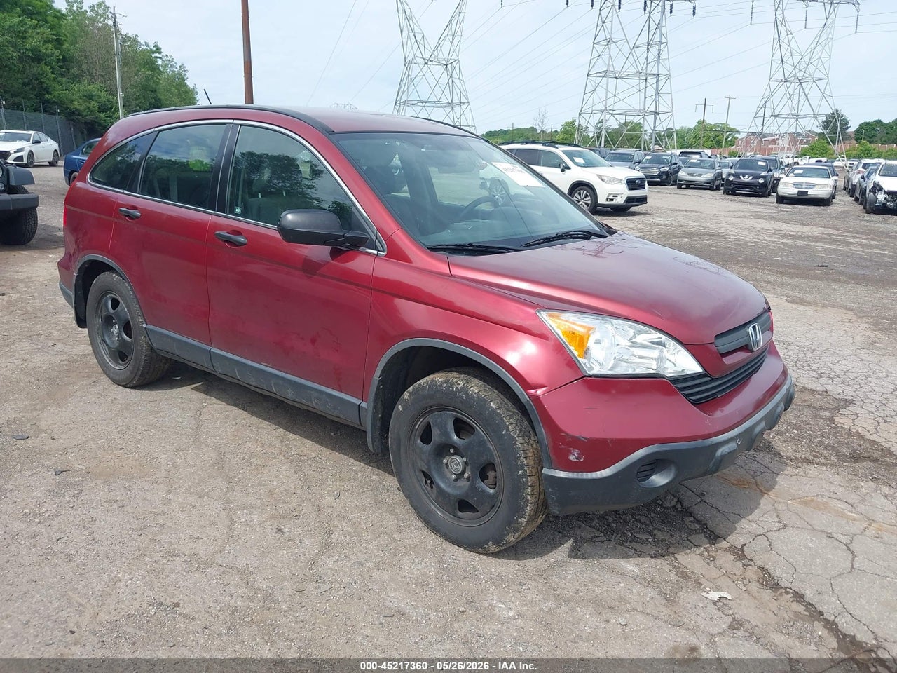 JHLRE48397C****** · 2007 HONDA CR-V LX