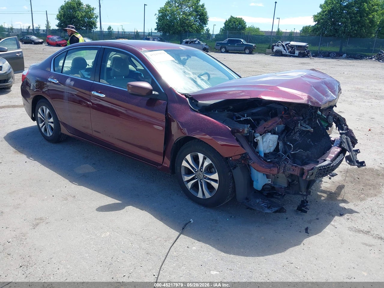 1HGCR2F30FA****** · 2015 HONDA ACCORD LX
