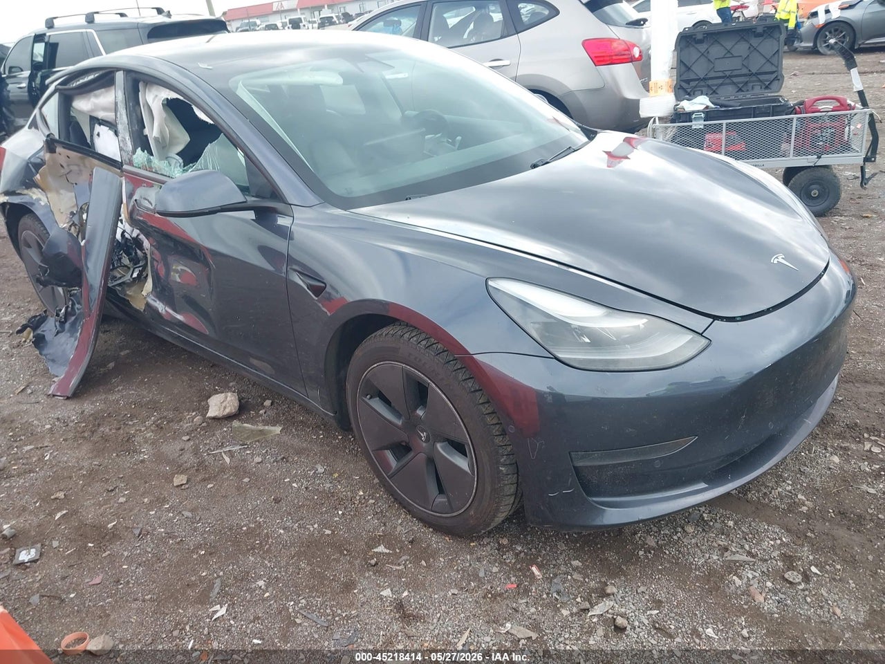 5YJ3E1EA6MF****** · 2021 TESLA MODEL 3 STANDARD RANGE PLUS REAR-WHEEL DRIVE