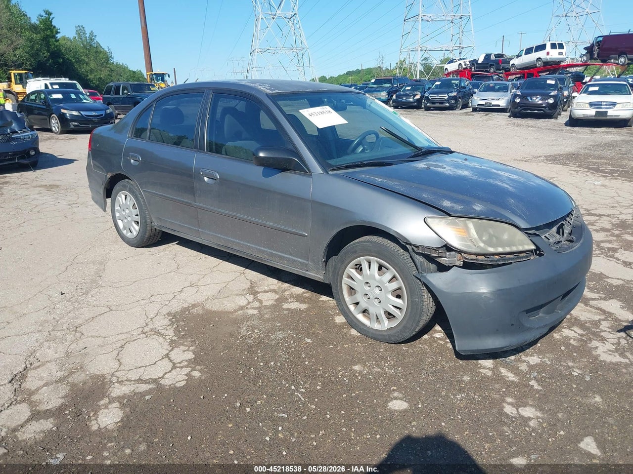 2HGES16554H****** · 2004 HONDA CIVIC LX