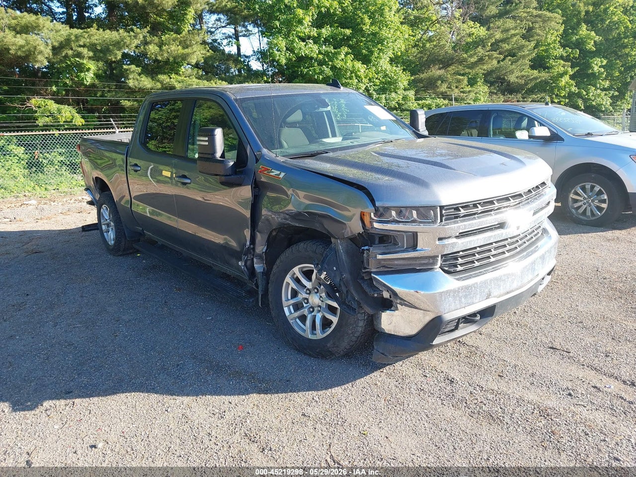 1GCUYDED5MZ****** · 2021 CHEVROLET SILVERADO 1500 4WD  SHORT BED LT