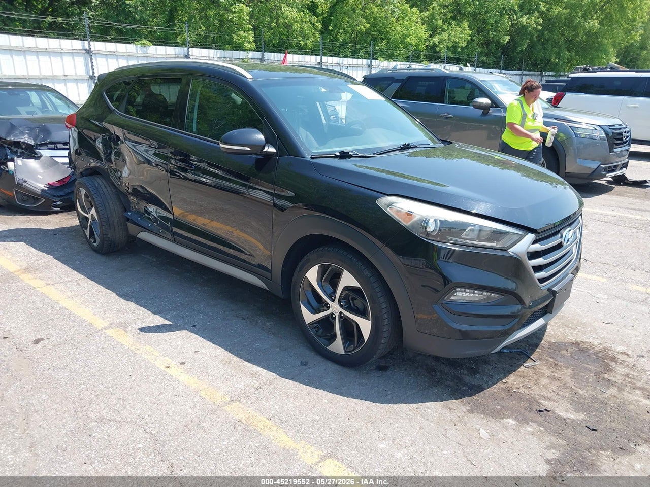 KM8J3CAL7JU****** · 2018 HYUNDAI TUCSON SPORT