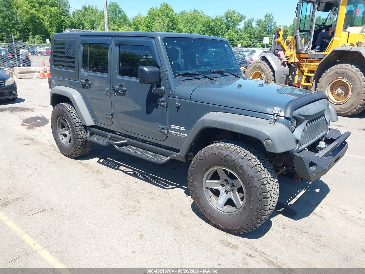 1C4BJWDG8HL****** · 2017 JEEP WRANGLER UNLIMITED SPORT 4X4