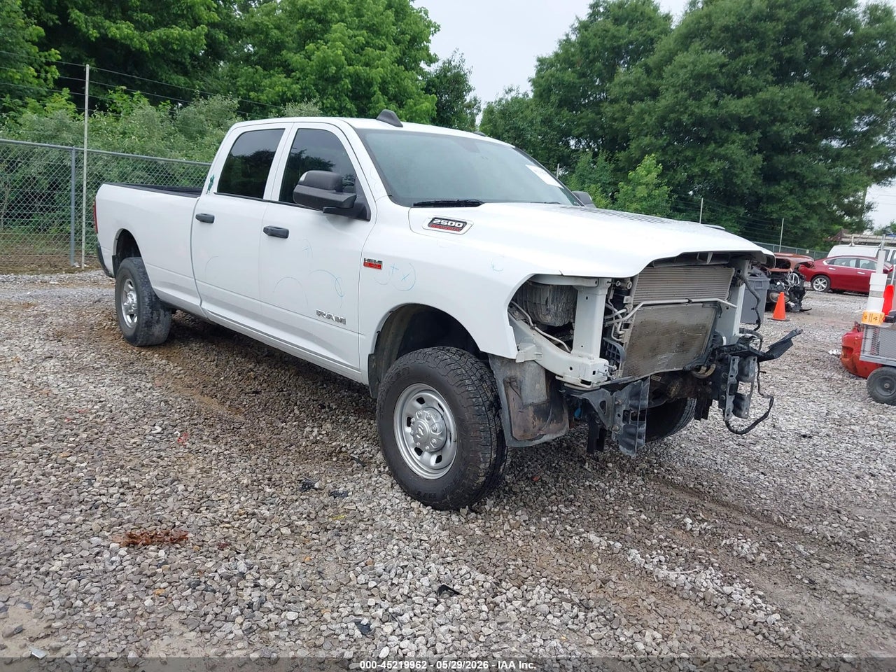 3C6UR5HJ4MG****** · 2021 RAM 2500 TRADESMAN  4X4 8' BOX
