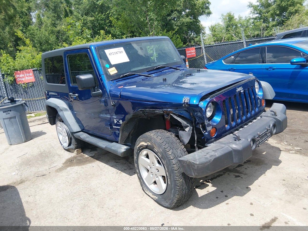 1J4FA24189L****** · 2009 JEEP WRANGLER X