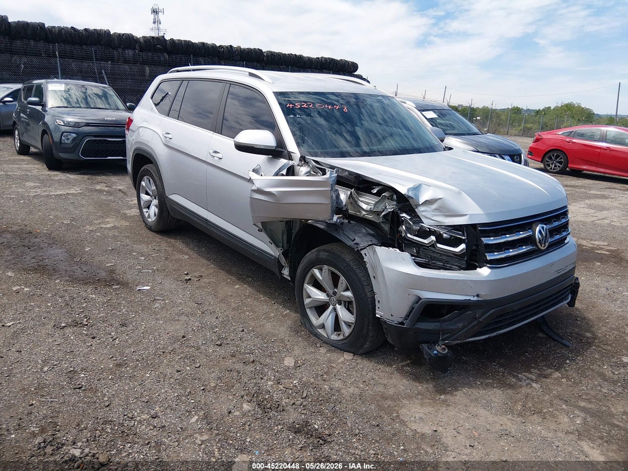 1V2LR2CAXJC****** · 2018 VOLKSWAGEN ATLAS 3.6L V6 SE/3.6L V6 SE W/TECHNOLOGY