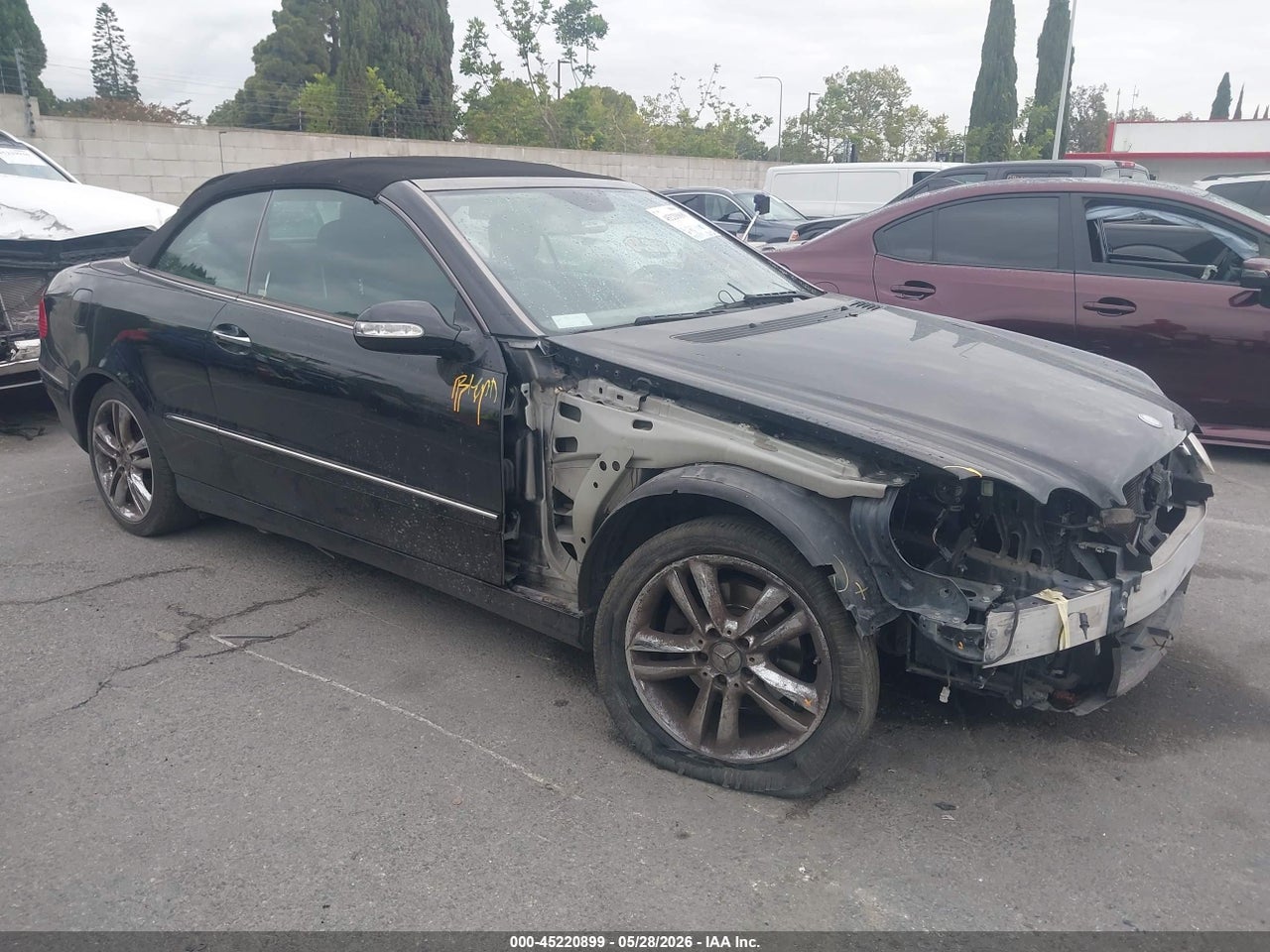 WDBTK56F88F****** · 2008 MERCEDES-BENZ CLK 350
