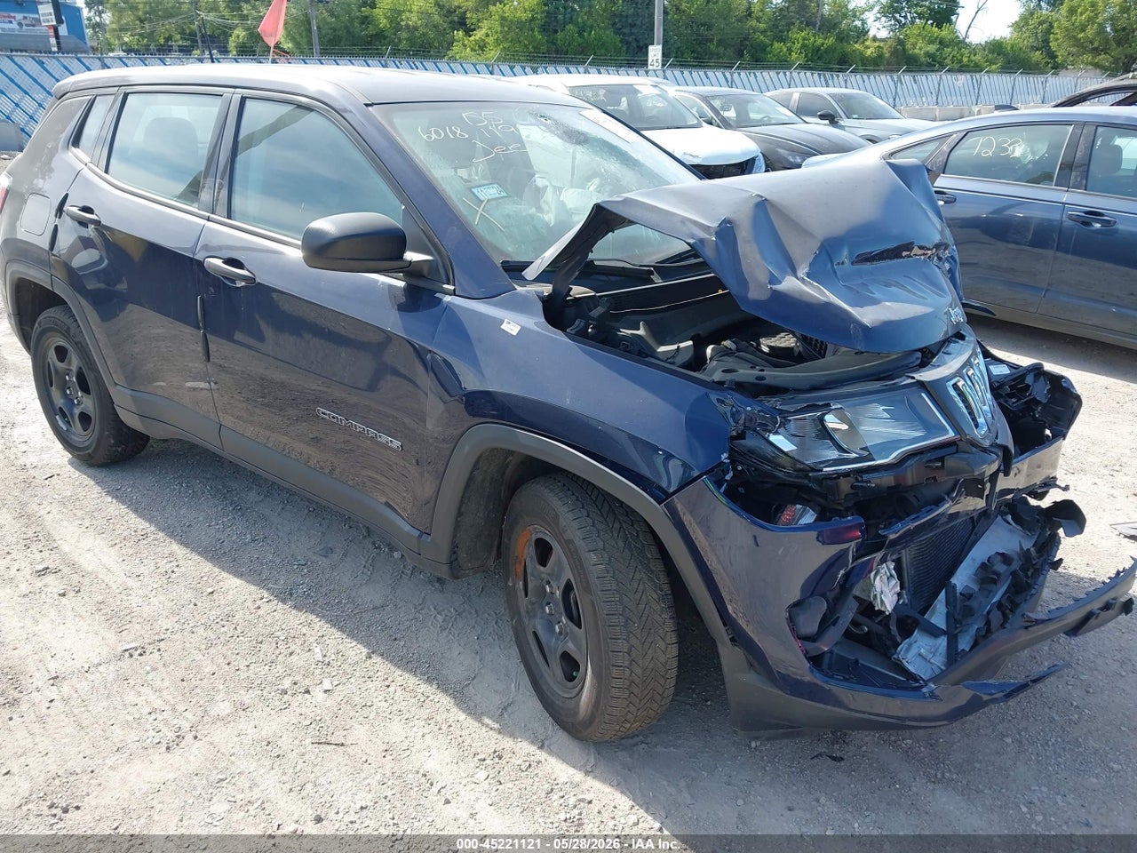 3C4NJCABXKT****** · 2019 JEEP COMPASS SPORT FWD