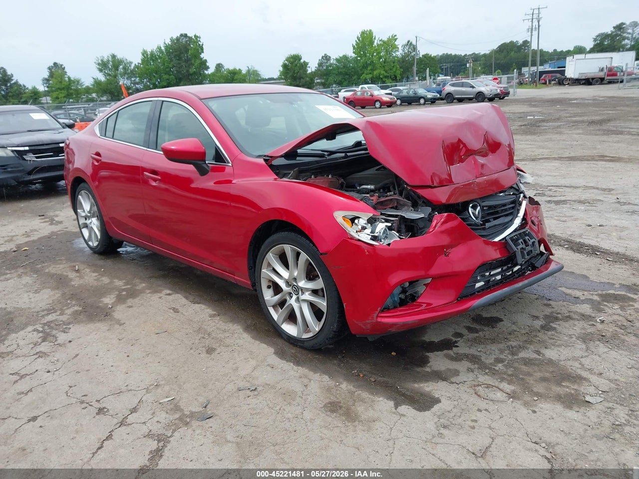 JM1GJ1V68E1****** · 2014 MAZDA MAZDA6 I TOURING