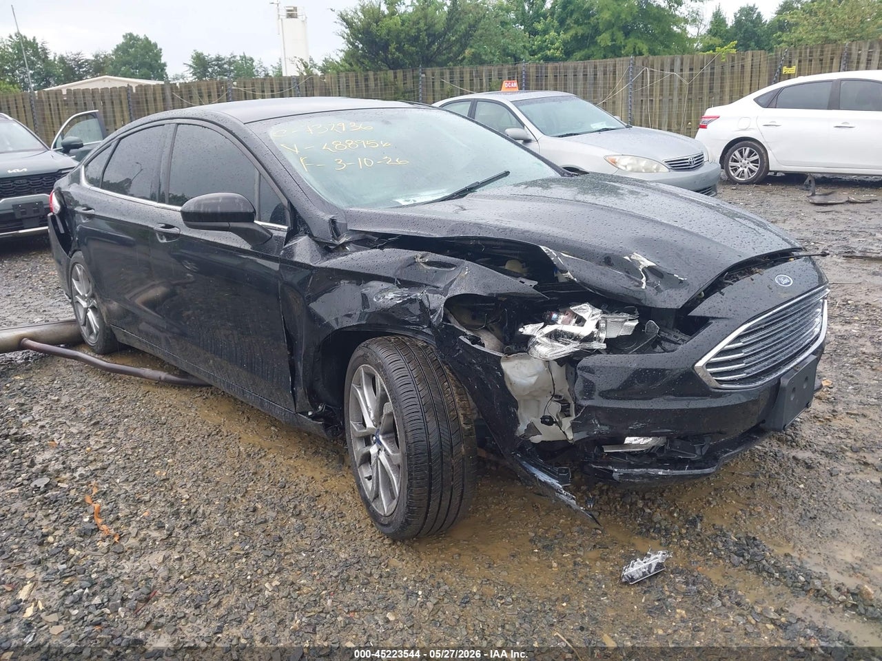 3FA6P0G76HR****** · 2017 FORD FUSION S