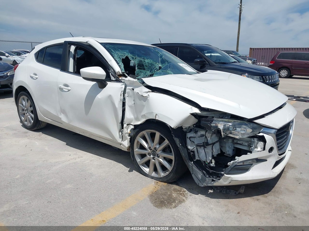 JM1BN1L36H1****** · 2017 MAZDA MAZDA3 TOURING 2.5