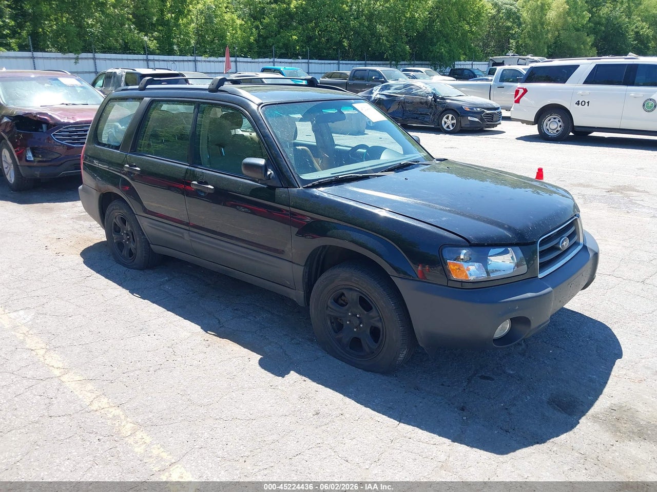 JF1SG63635G****** · 2005 SUBARU FORESTER 2.5X