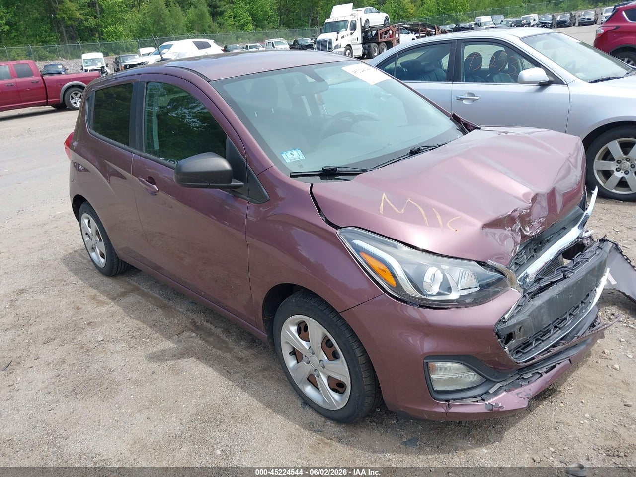 KL8CB6SA6LC****** · 2020 CHEVROLET SPARK FWD LS AUTOMATIC