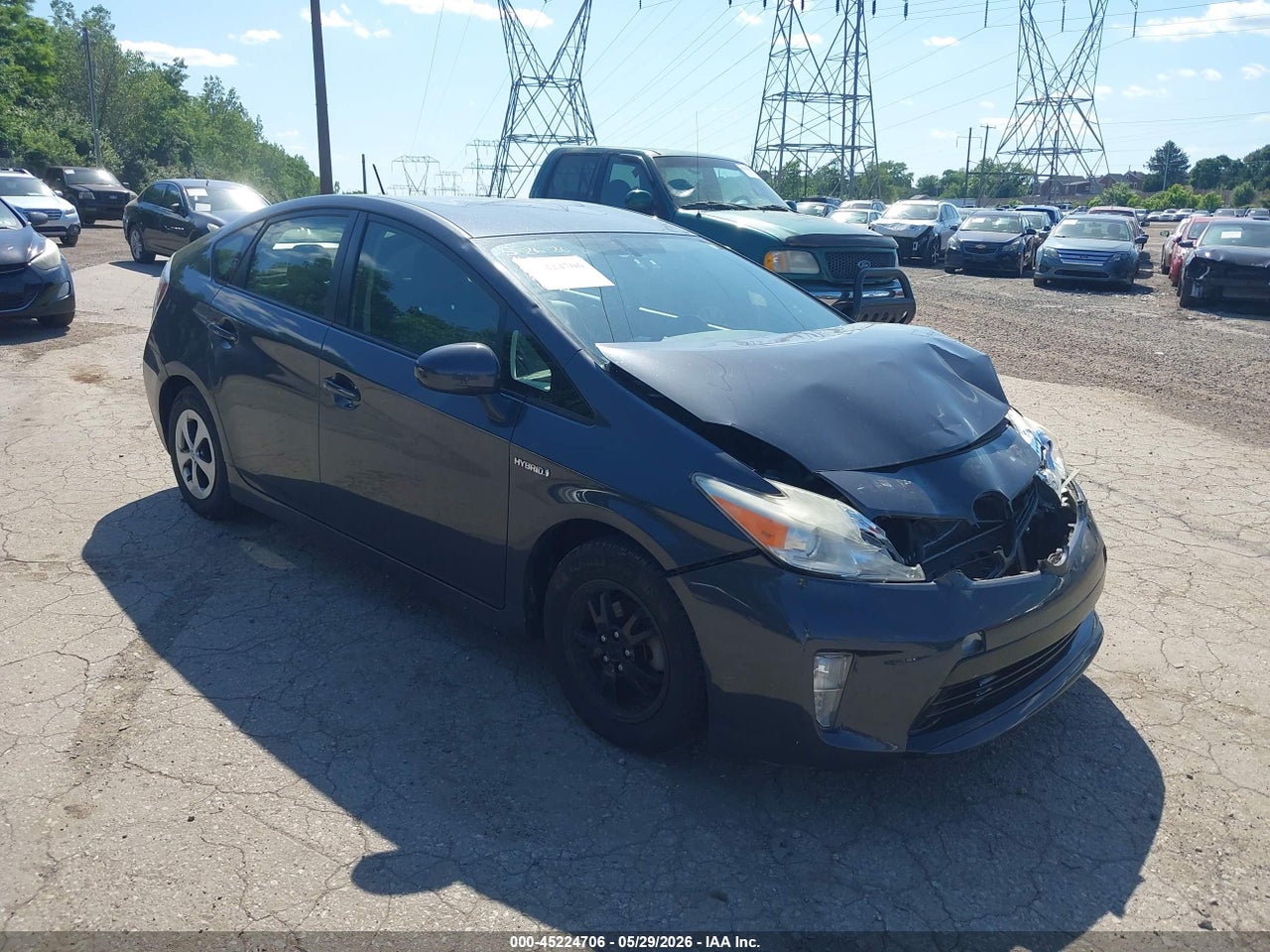 JTDKN3DU3D5****** · 2013 TOYOTA PRIUS FOUR
