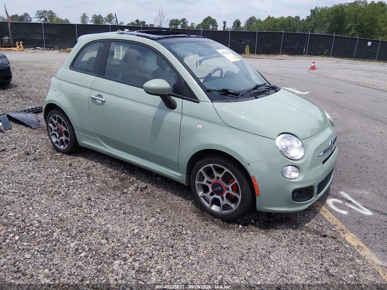 3C3CFFBR3CT****** · 2012 FIAT 500 SPORT