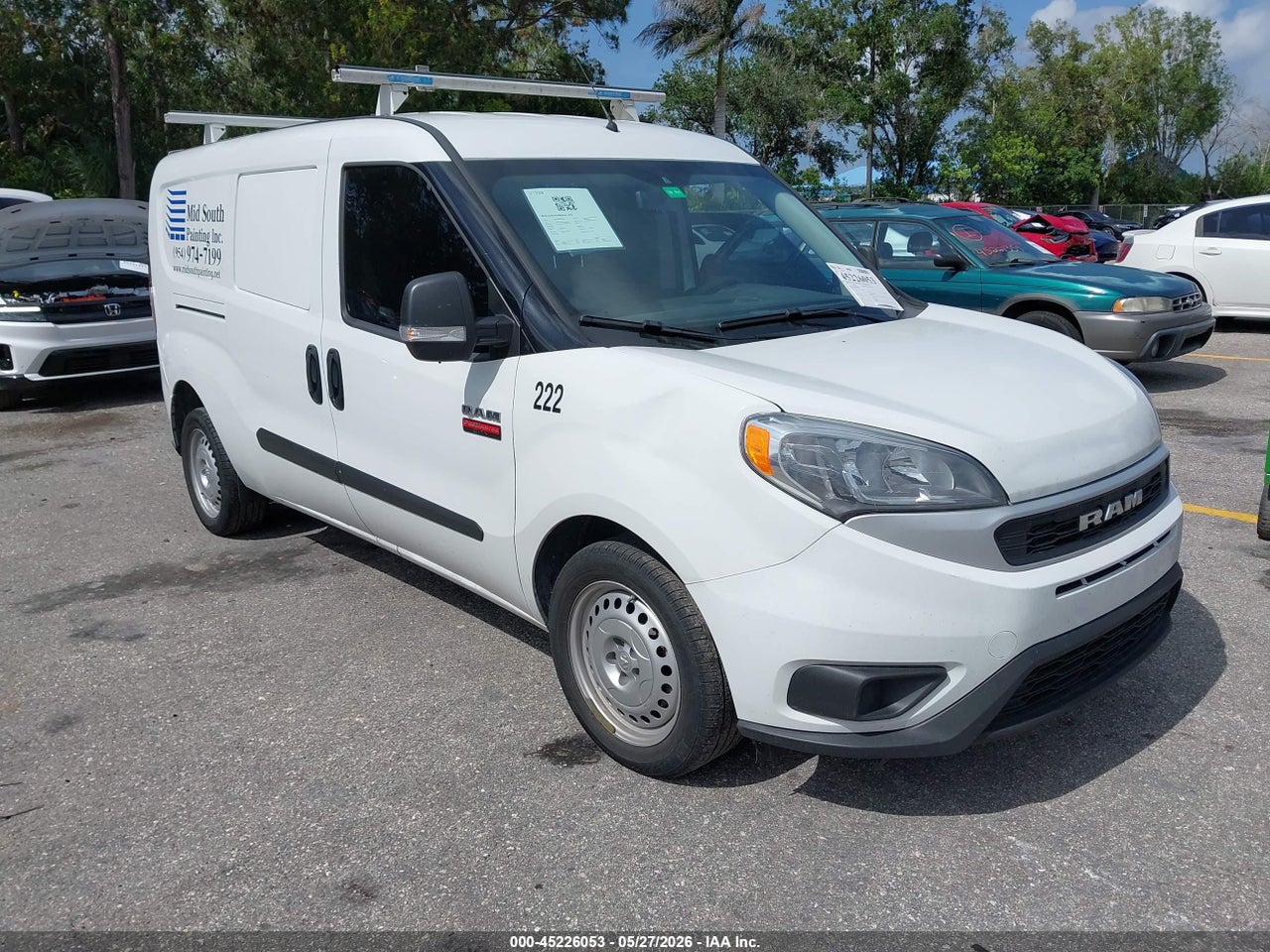 ZFBHRFAB1N6****** · 2022 RAM PROMASTER CITY CARGO VAN