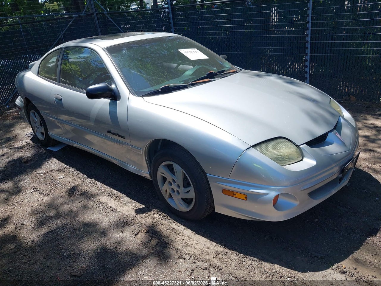 1G2JB124227****** · 2002 PONTIAC SUNFIRE SE