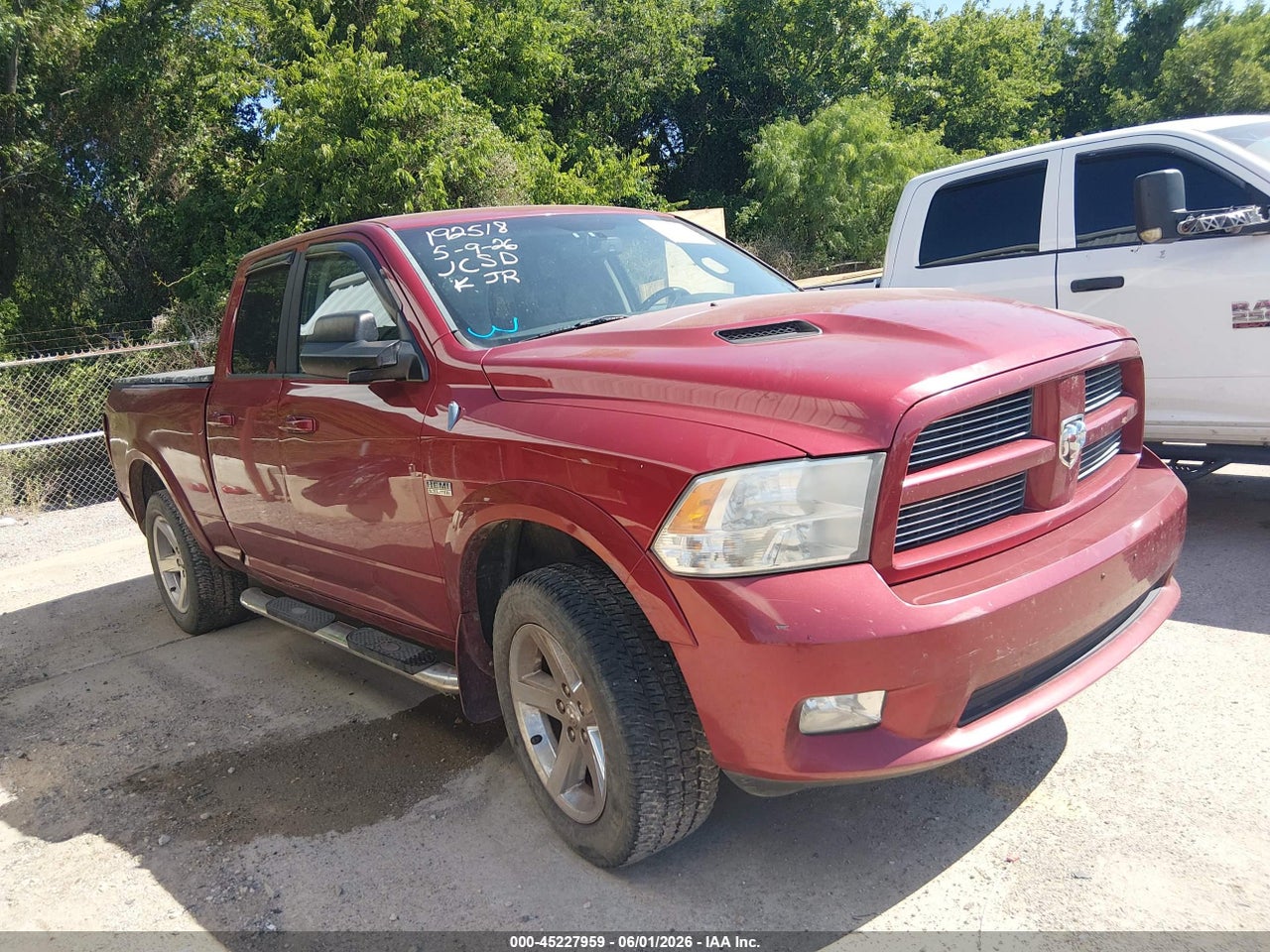 1D7RV1GT3BS****** · 2011 RAM RAM 1500 SPORT