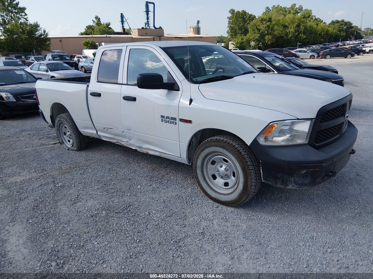 1C6RR7FM5JS****** · 2018 RAM 1500 TRADESMAN  4X4 6'4 BOX