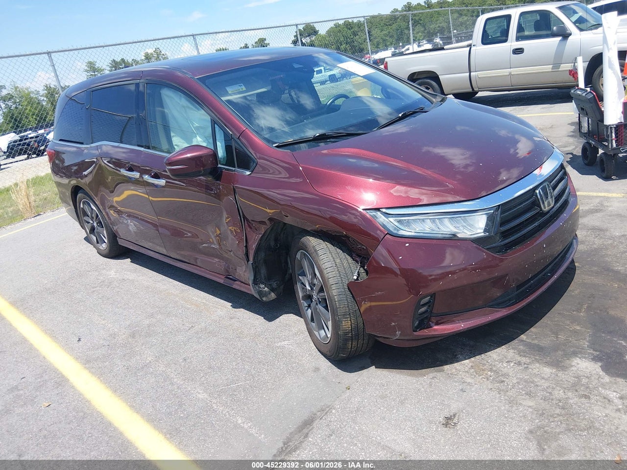 5FNRL6H95MB****** · 2021 HONDA ODYSSEY ELITE