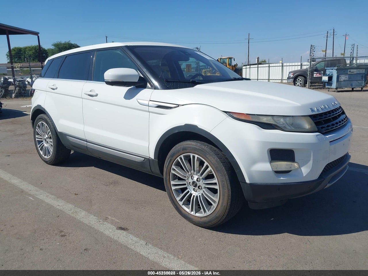 SALVV2BG5CH****** · 2012 LAND ROVER RANGE ROVER EVOQUE PURE PLUS