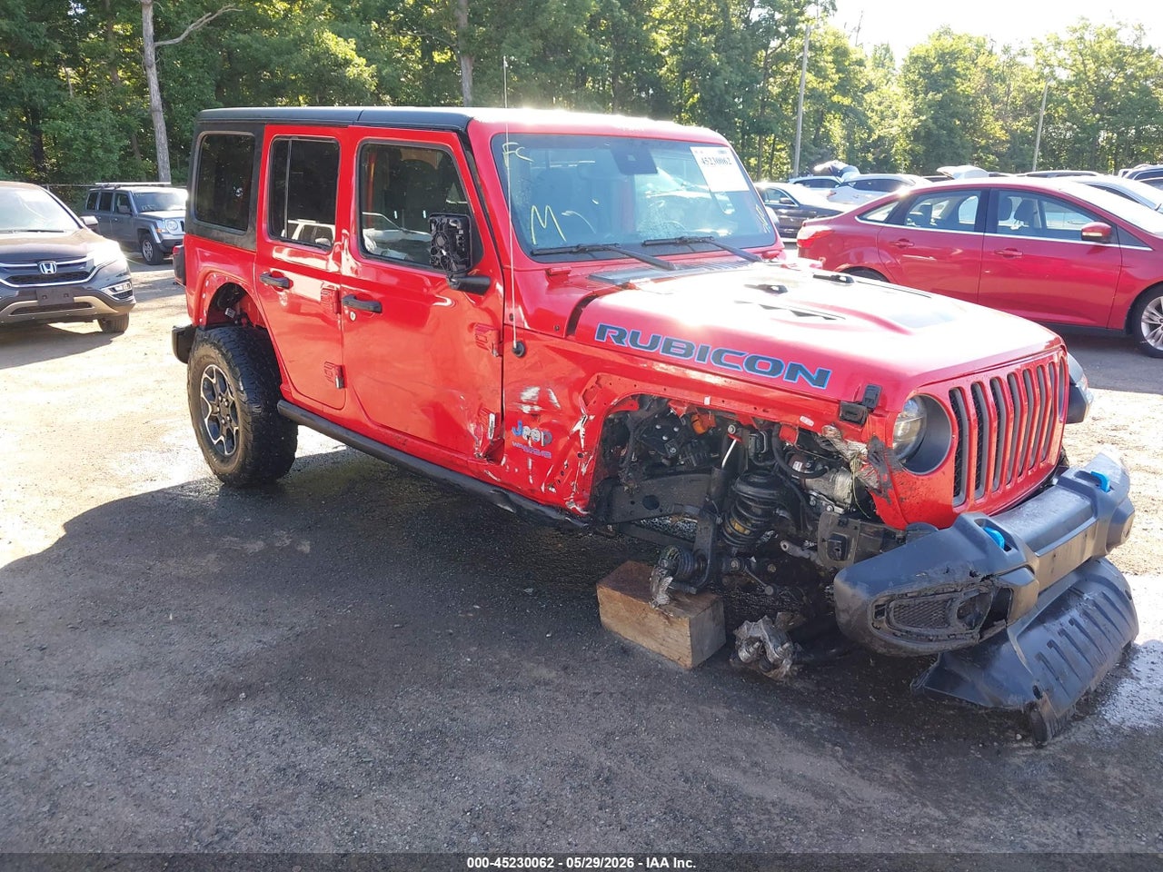 1C4JJXR67NW****** · 2022 JEEP WRANGLER 4XE UNLIMITED RUBICON 4X4