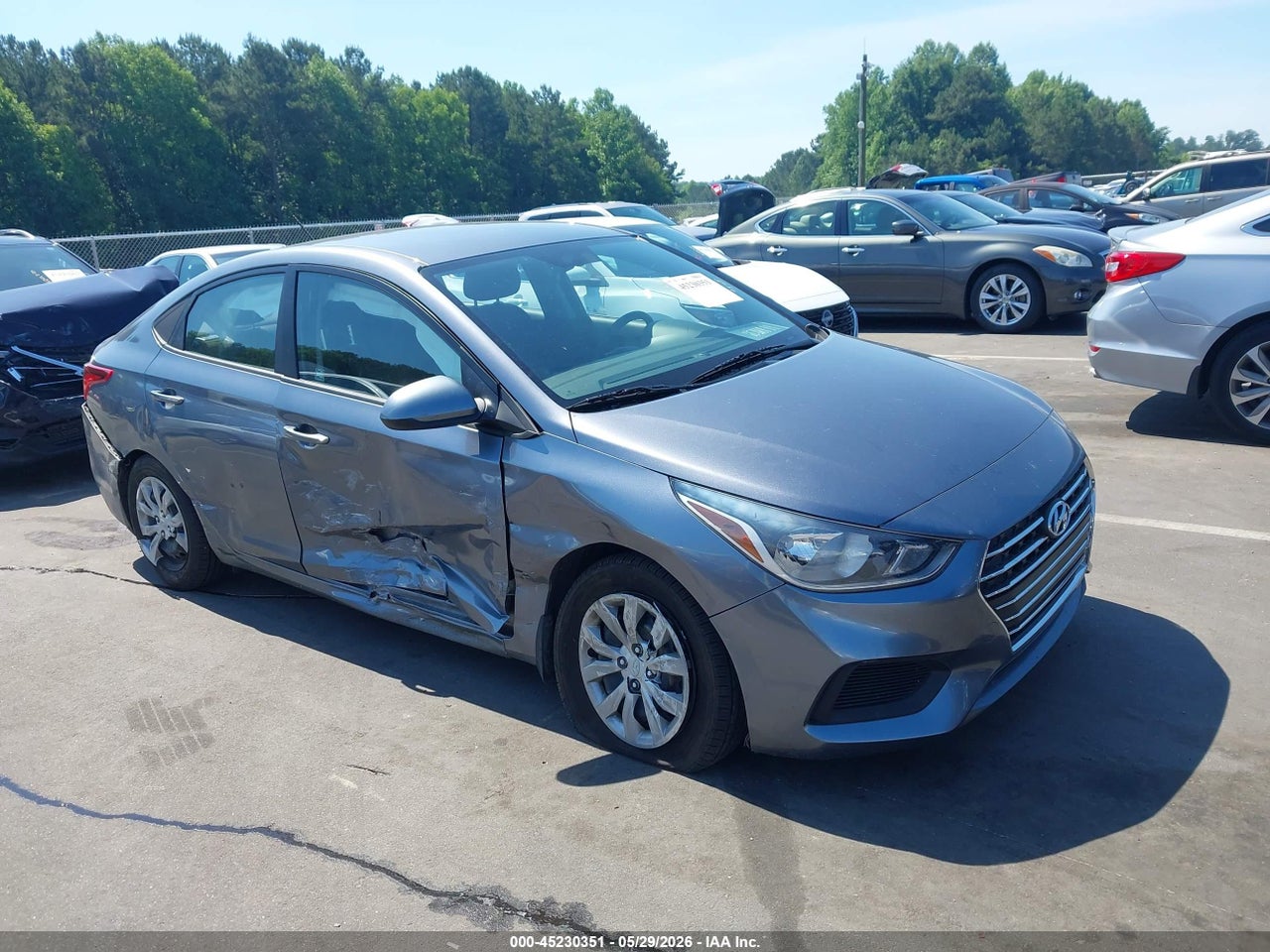 3KPC24A3XKE****** · 2019 HYUNDAI ACCENT SE