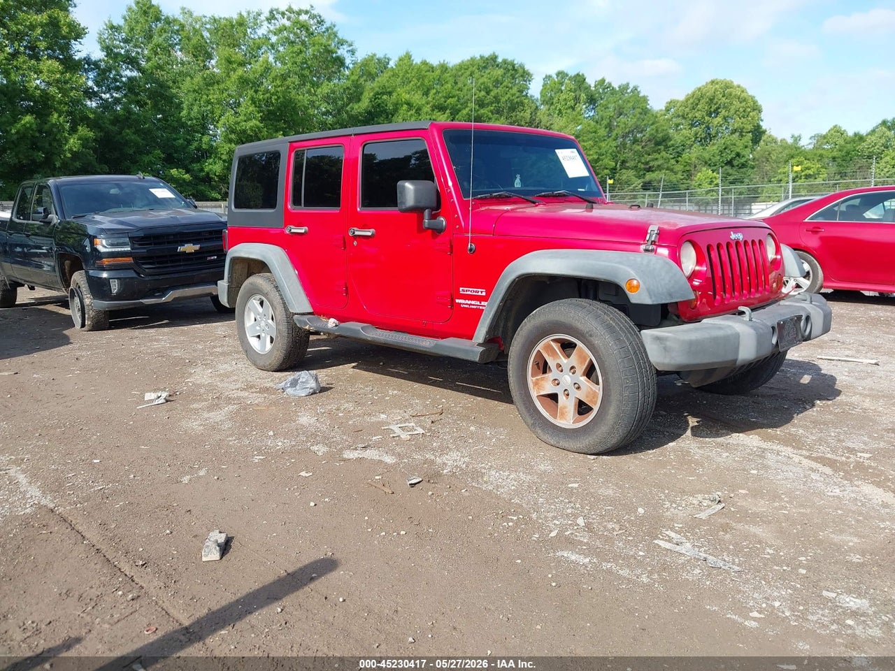 1J4BA3H12BL****** · 2011 JEEP WRANGLER UNLIMITED SPORT