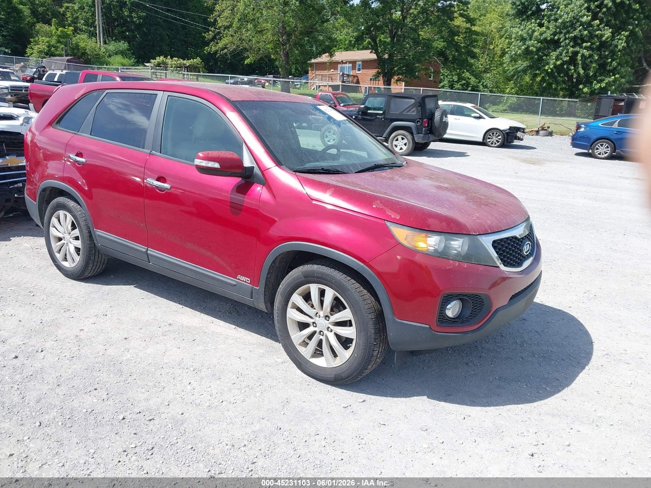 5XYKUDA27BG****** · 2011 KIA SORENTO EX V6