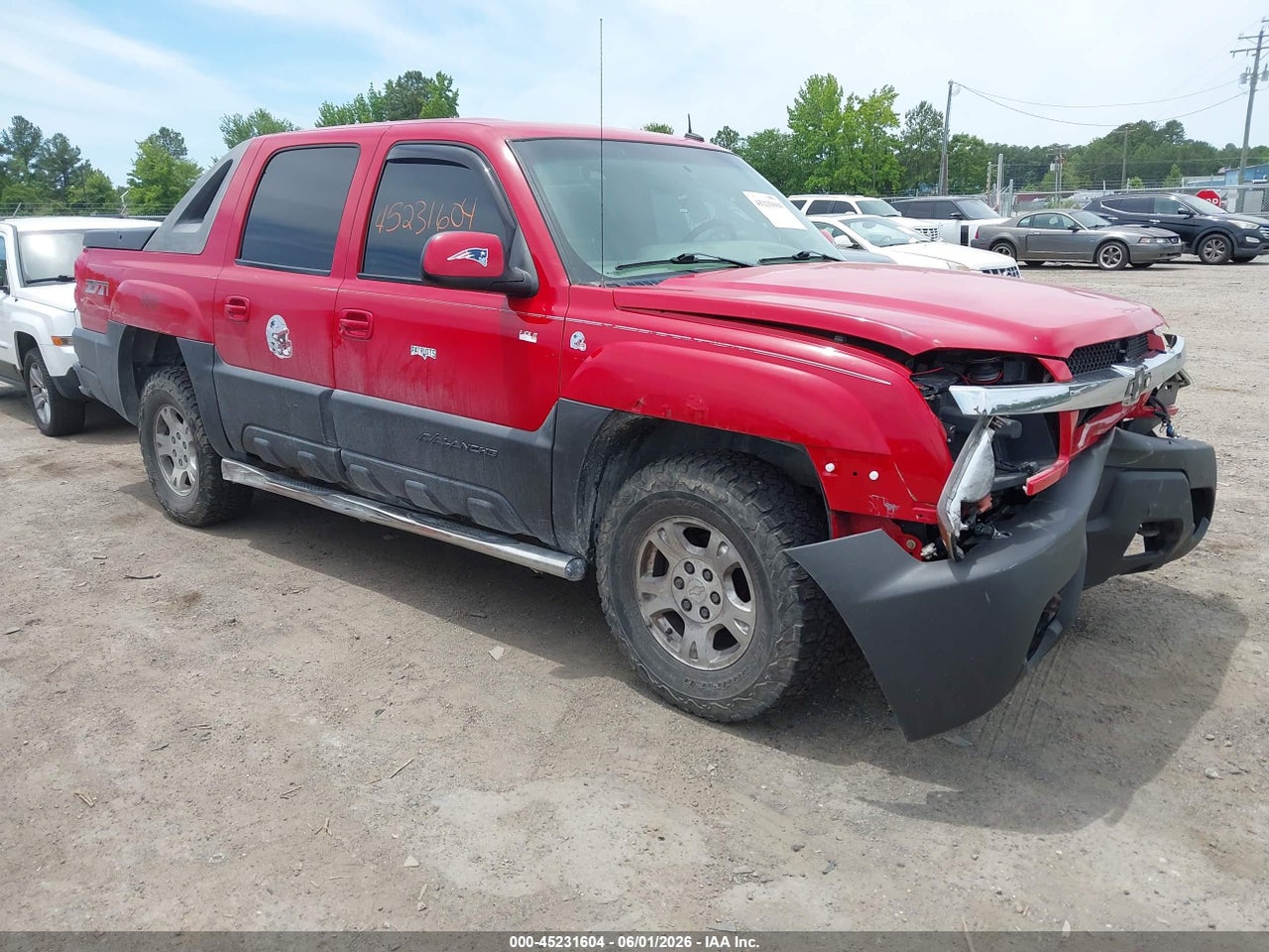 3GNEK13T03G****** · 2003 CHEVROLET AVALANCHE 1500