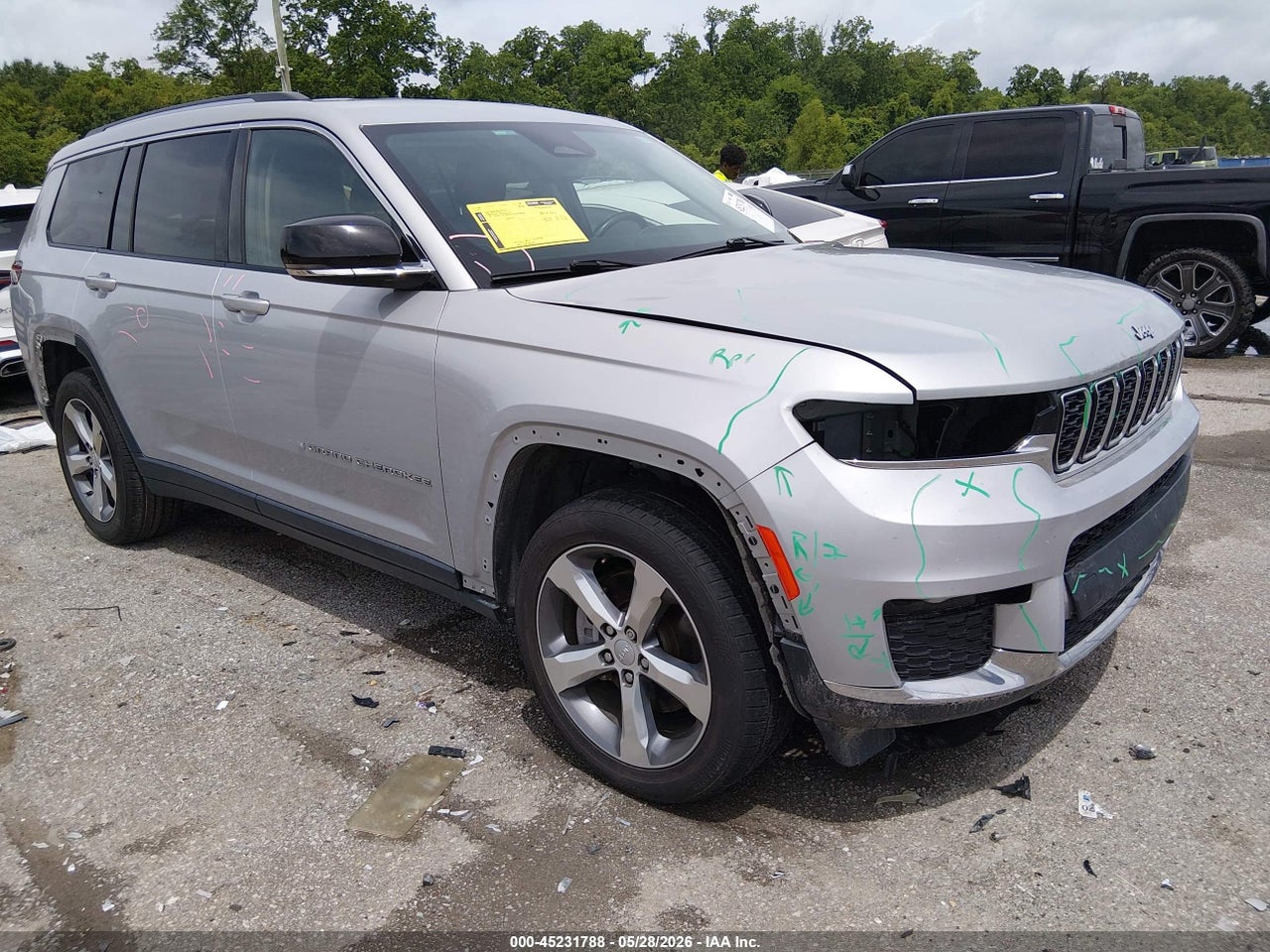 1C4RJJBG4M8****** · 2021 JEEP GRAND CHEROKEE L LIMITED 4X2
