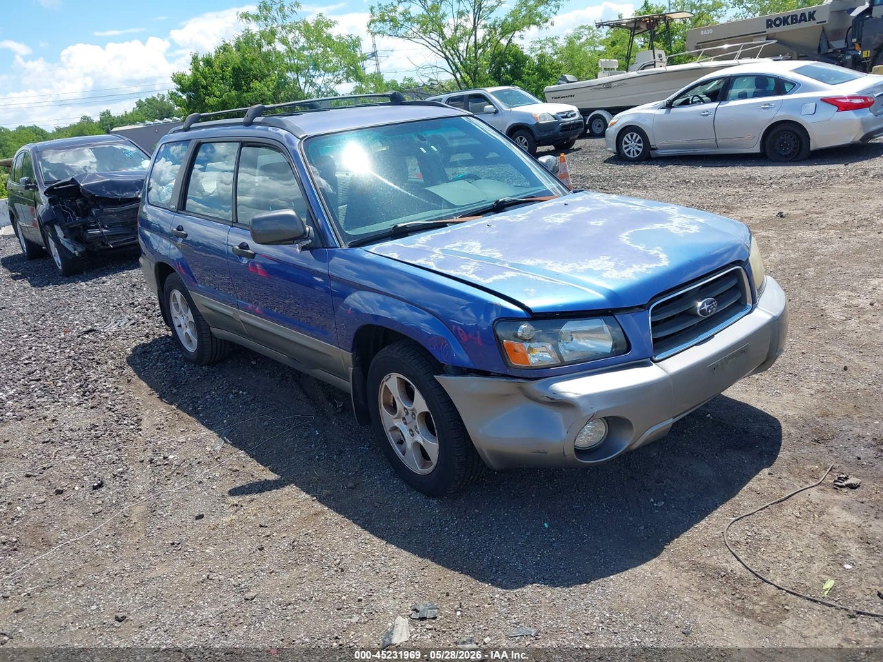 JF1SG65643H****** · 2003 SUBARU FORESTER XS