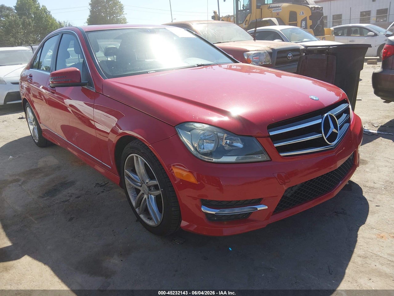 WDDGF4HB9ER****** · 2014 MERCEDES-BENZ C 250 SPORT