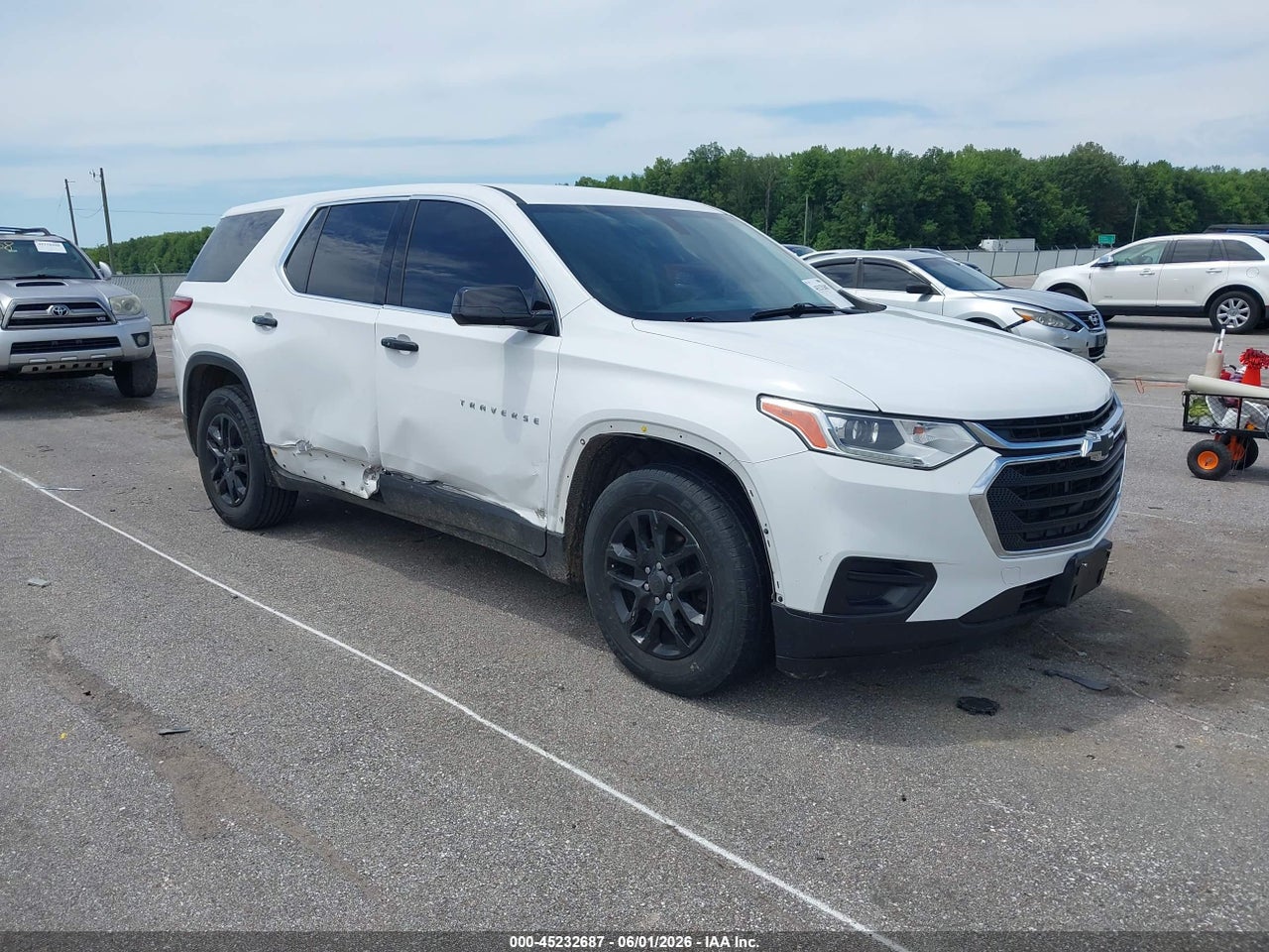 1GNERFKW1JJ****** · 2018 CHEVROLET TRAVERSE LS