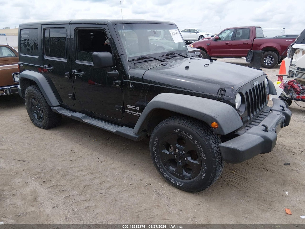 1C4BJWDG8CL****** · 2012 JEEP WRANGLER UNLIMITED SPORT