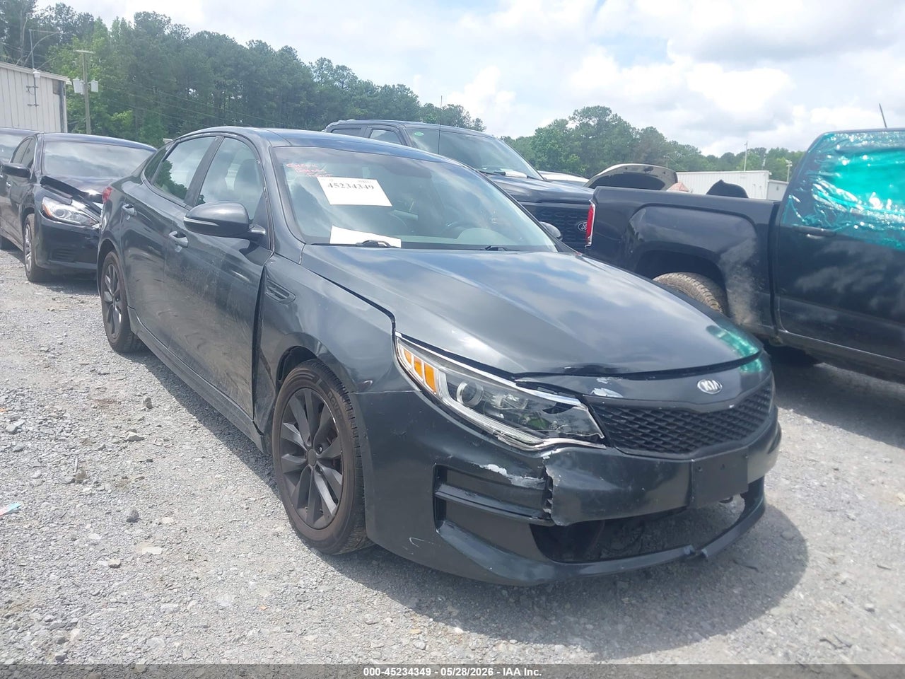 5XXGU4L31GG****** · 2016 KIA OPTIMA EX
