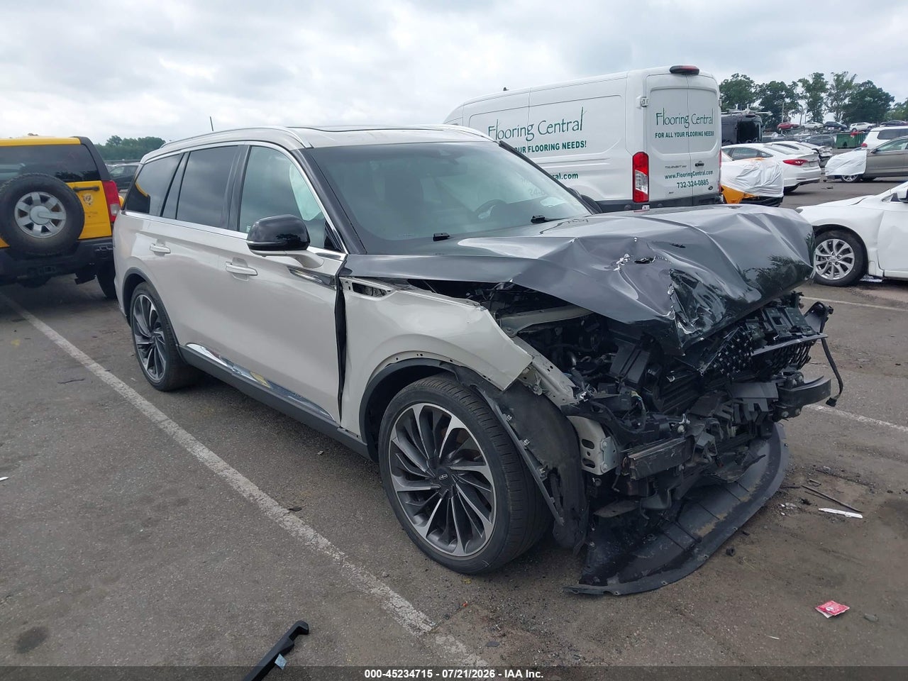 5LM5J7WC1MG****** · 2021 LINCOLN AVIATOR RESERVE