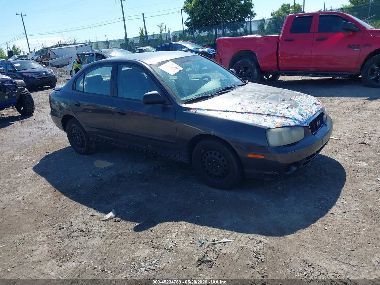 KMHDN45D73U****** · 2003 HYUNDAI ELANTRA GLS/GT