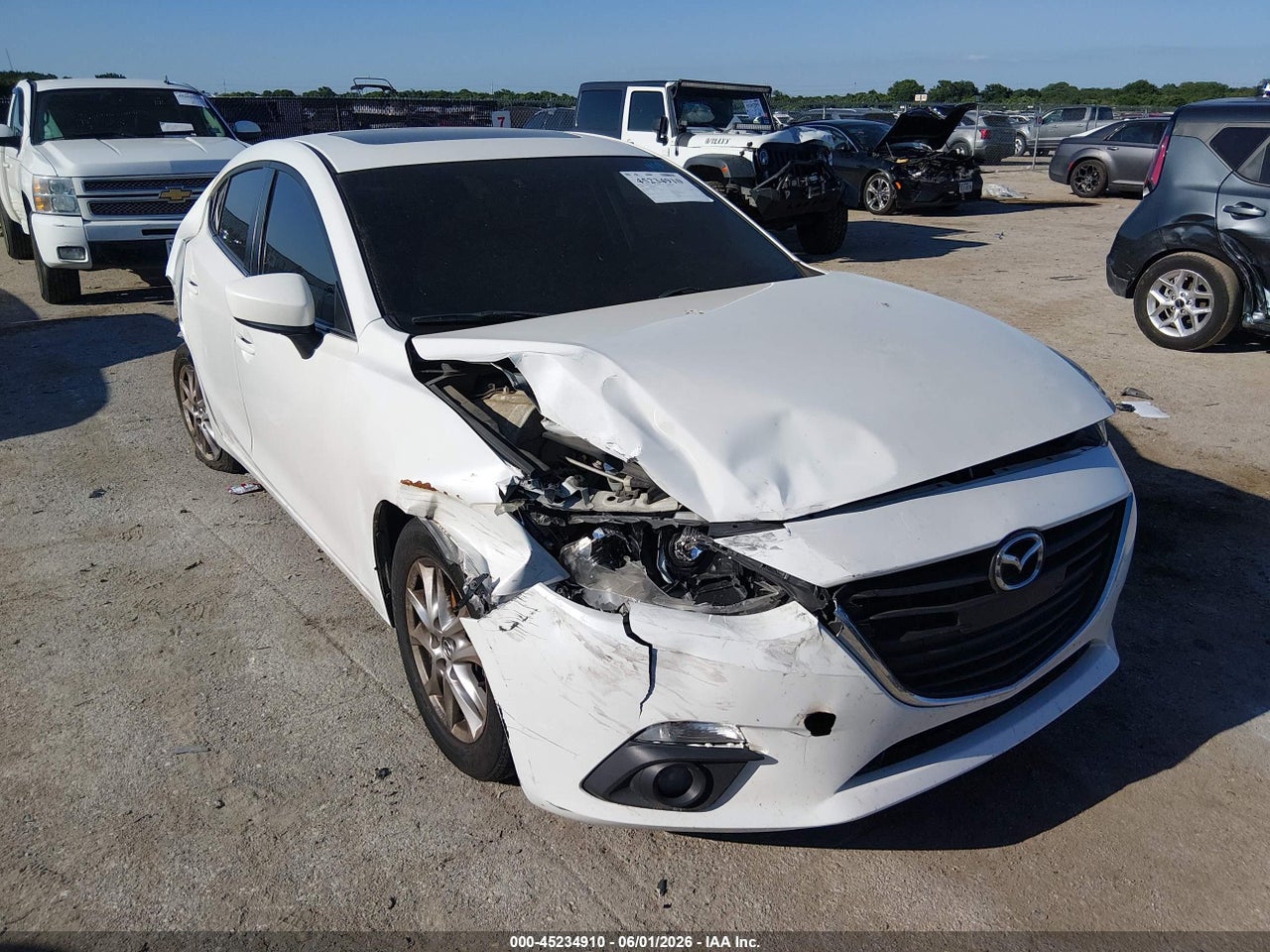 JM1BM1W78G1****** · 2016 MAZDA MAZDA3 I TOURING
