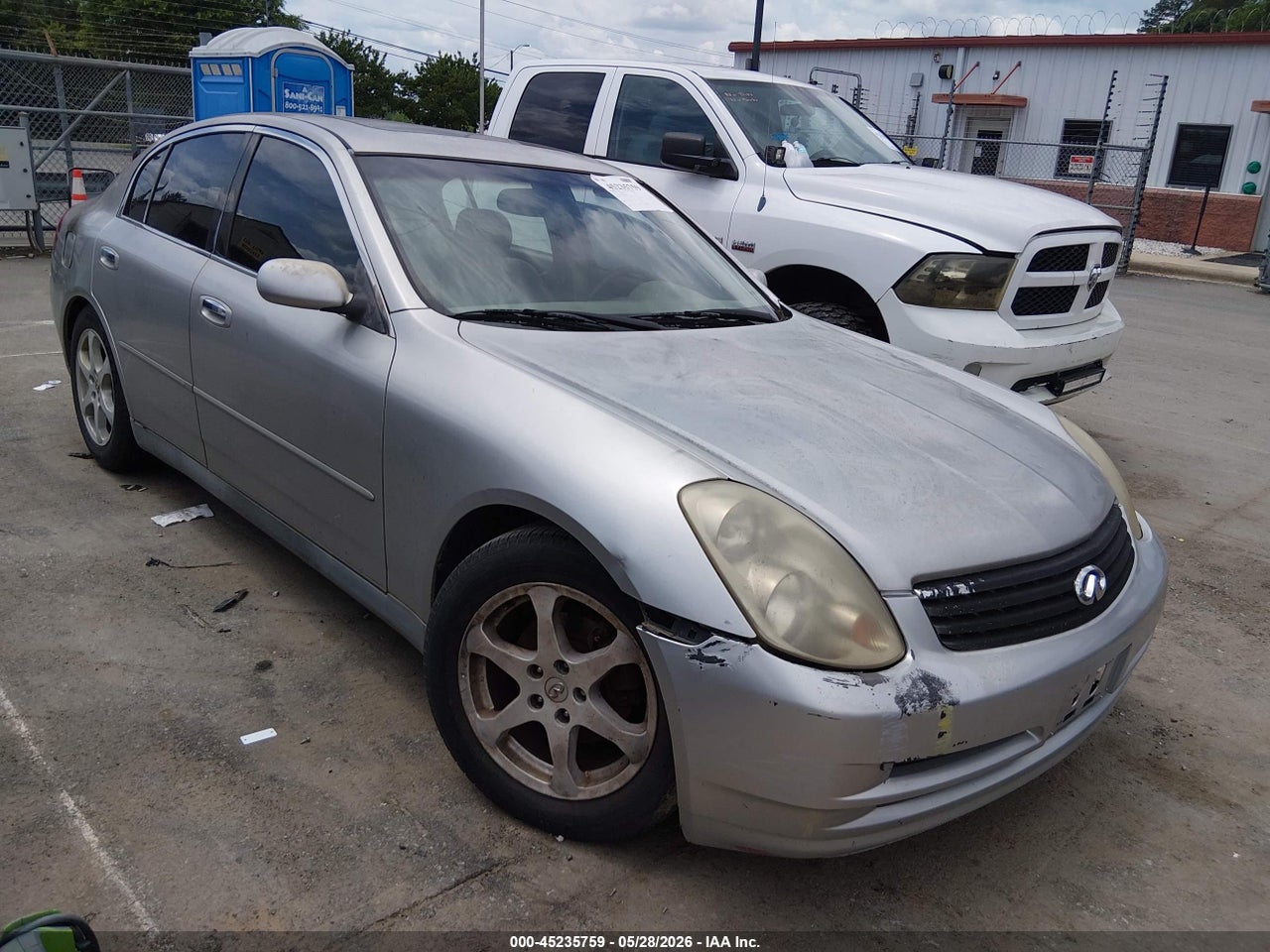 JNKCV51E33M****** · 2003 INFINITI G35 LUXURY LEATHER